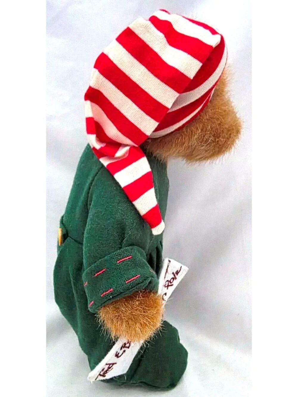 Boyds TED E BEAR plush Christmas Letter to Santa North Pole pjs teddy 904833 10